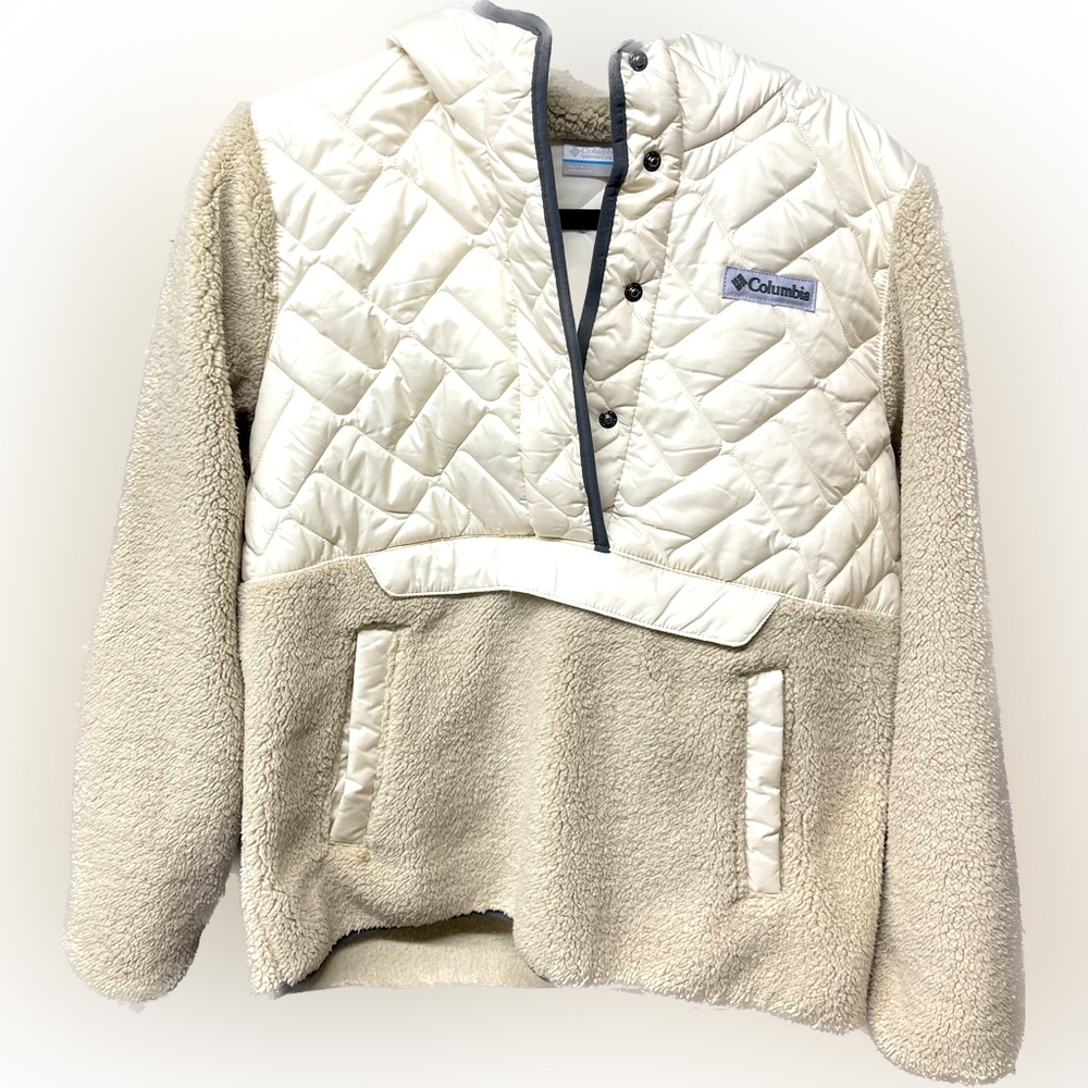 Columbia pull over fleece